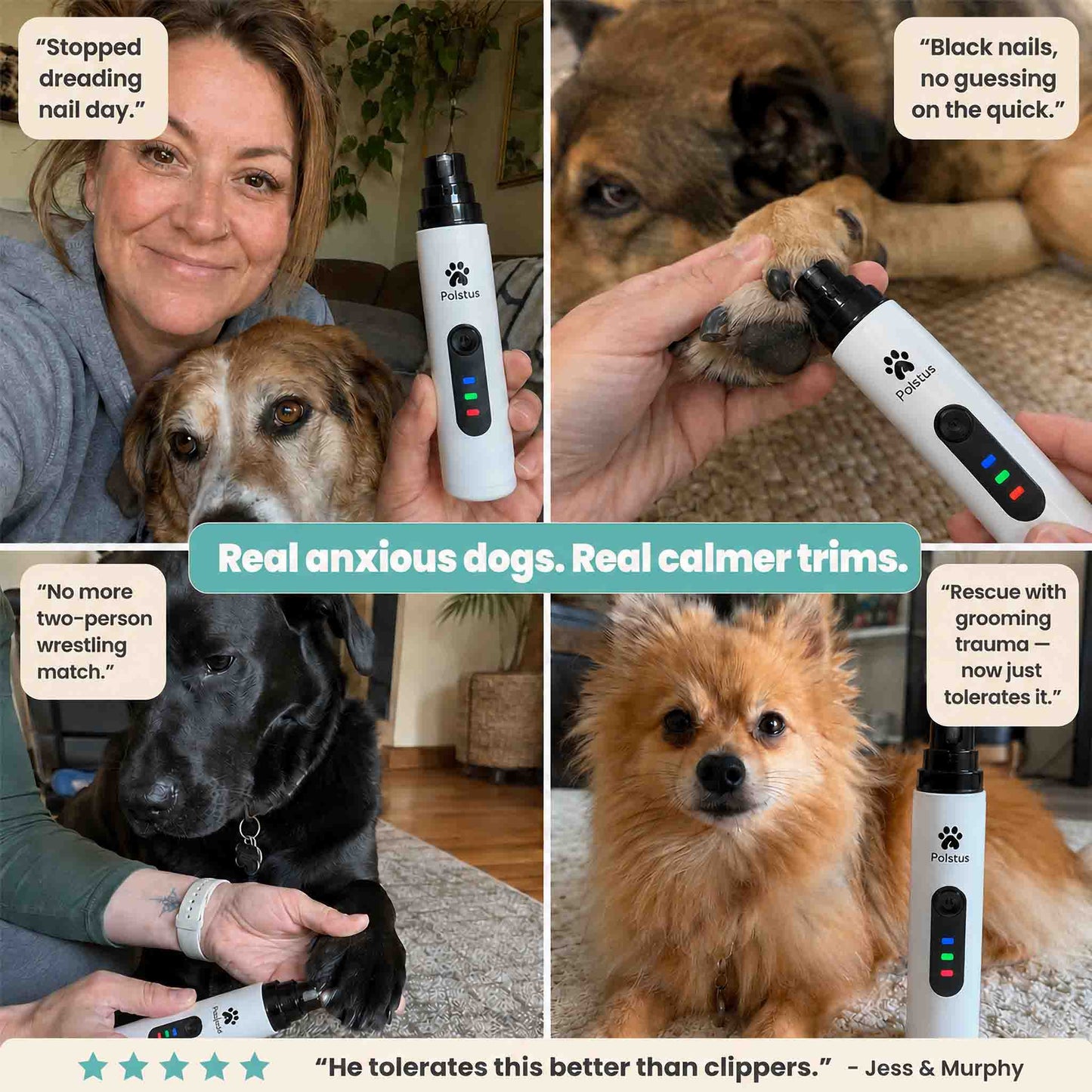 CalmPaw Pro Nail Trimmer For Anxious Dogs