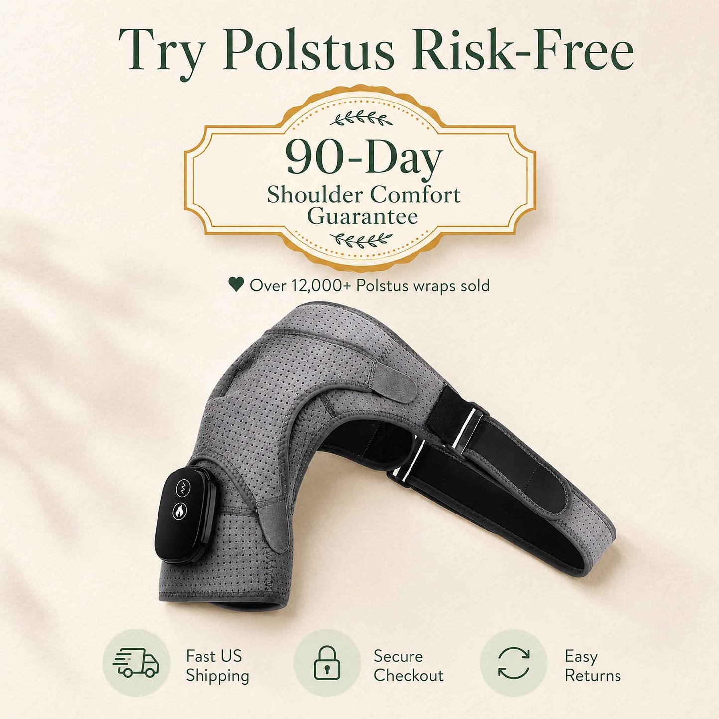 Polstus Nightly Shoulder Relief Wrap