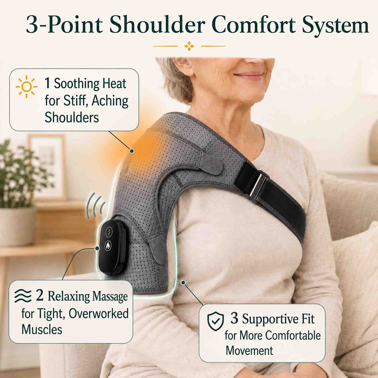 Polstus Nightly Shoulder Relief Wrap