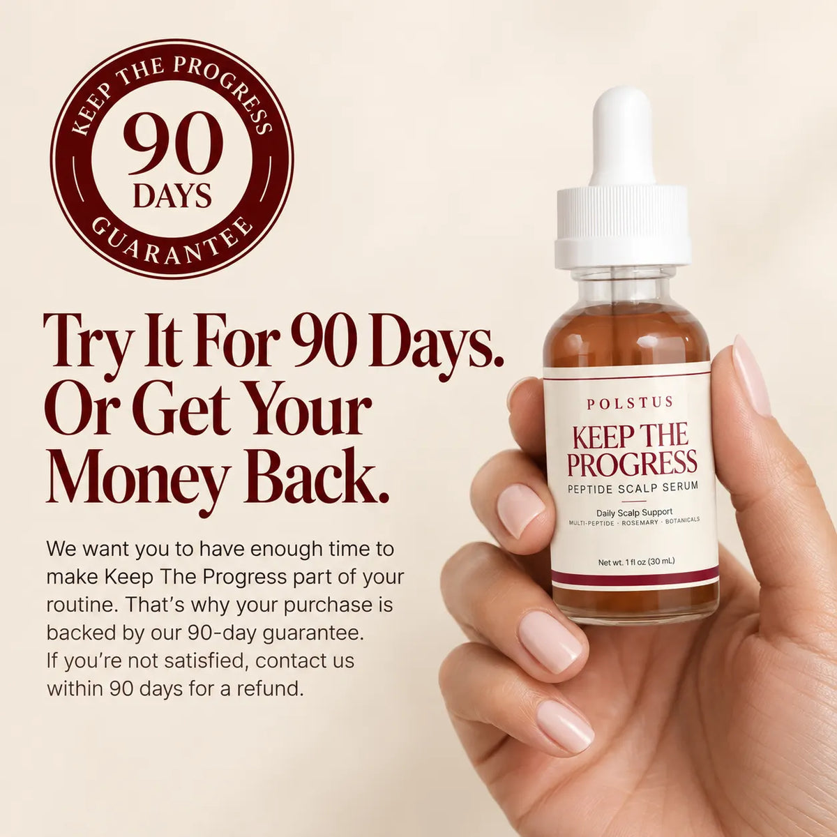 Keep The Progress Peptide Hair Serum